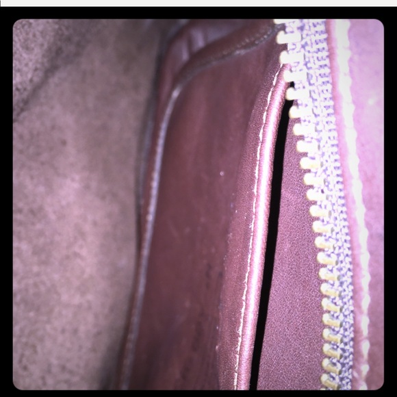 Coach vintage Bleecker brown tote 👜 zipper NWOT - Picture 6 of 7